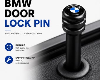 BMW Door Lock Pins E46 E90 E60 F10 E39 F30 E36 E87 E30 E53 F31 E92