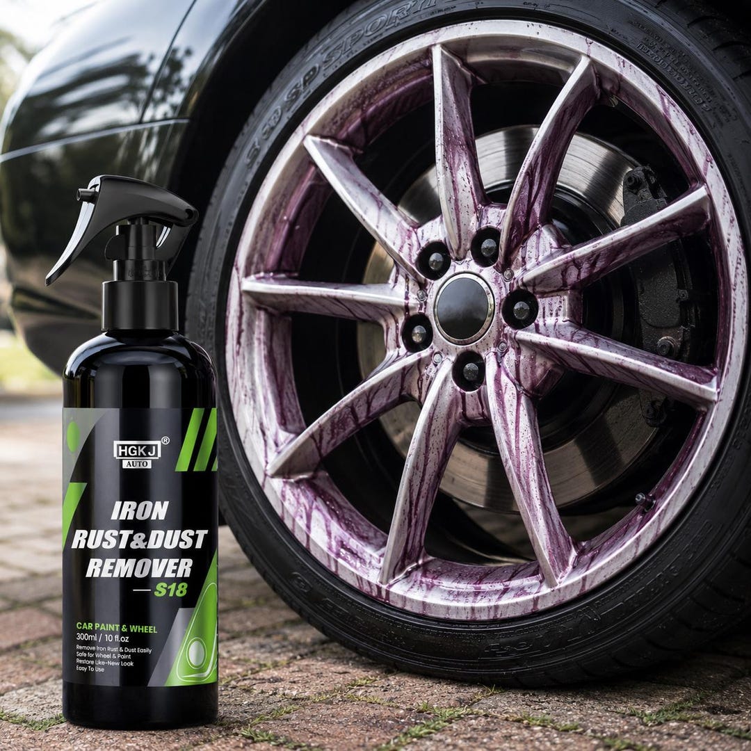 Iron Rust Remover Spray for Car Paint, Wheels, Brake Dust Cleaner - Etsy