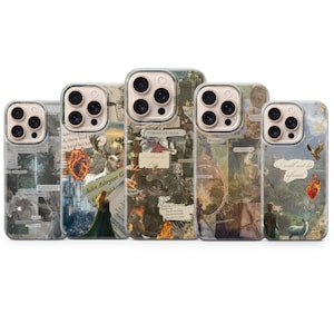 Throne Of Glass Phone Case Epic Royal Books Cover for iPhone 17e, 17Pro, 16e, 15, 14, 13, 12, Samsung S26, S25, A17, A57, Pixel 10Pro, 9A