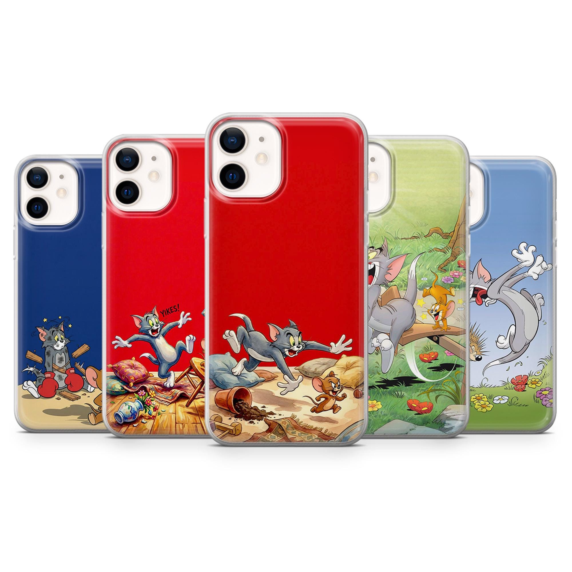 Tom and and Jerry Phone Case - Etsy Tom and and Jerry Phone Case - Etsy