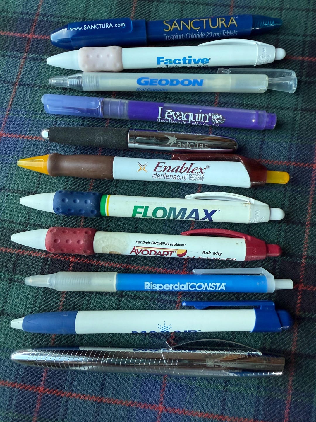 11 Drug Company Advertising Pens, Pharmaceutical Rep, Ballpoint Pens - Etsy