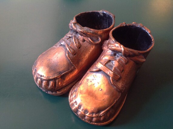 old fashioned baby shoes