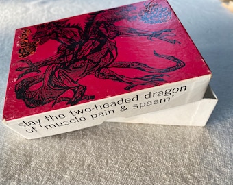 Two-Headed Dragon Box, Pharmaceutical Advertising, Robaxisal Box