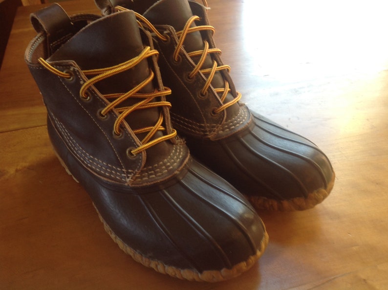 Size 8 Men's LL Bean Duck Boots Vintage 6 winter | Etsy