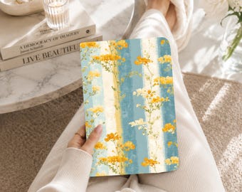 Wildflower iPad Case | Blue Floral Cottagecore Tablet Cover