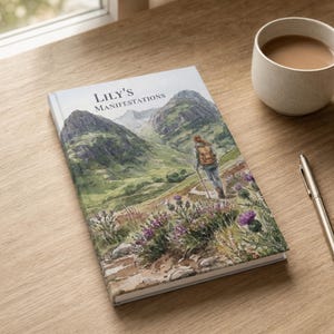 Individuelles Manifestationsjournal | Plan zur Neuausrichtung des Wachstumsdenkens | Geschenkidee: Tagebuch für Fülle | Tagebuch zur Selbstreflexion und Entdeckung | Visionsplaner