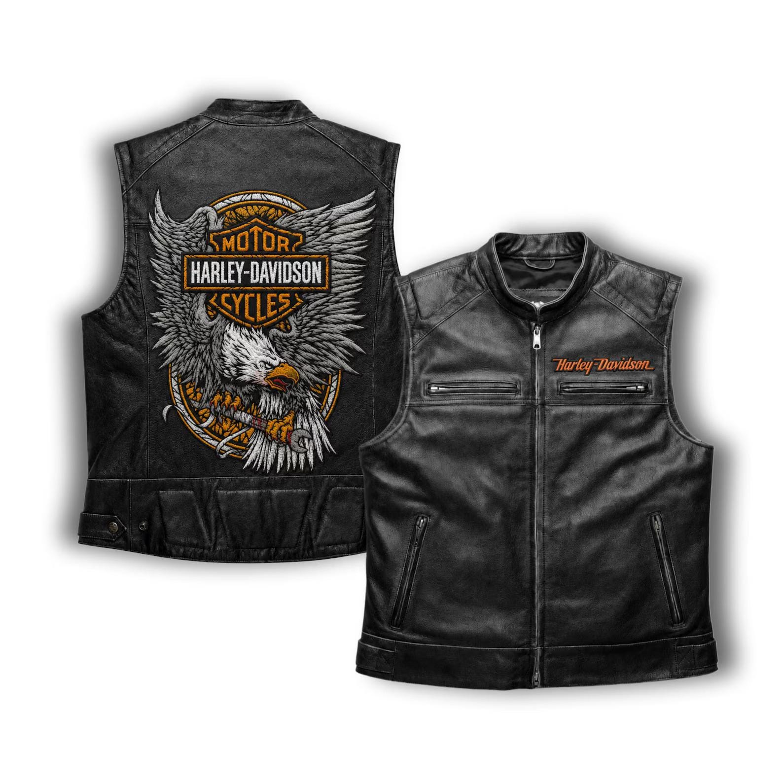 Harley Davidson Vest for Men - Etsy