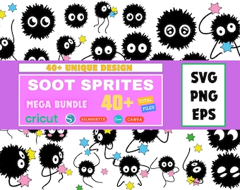Sprites SVG Bundle LAYERED Cricut Files,Instant Download