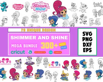 Shimmer & Shine Images | Dxf, Eps, Png, Svg File Formats