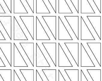 45 degree right angle triangle english paper piecing templates etsy