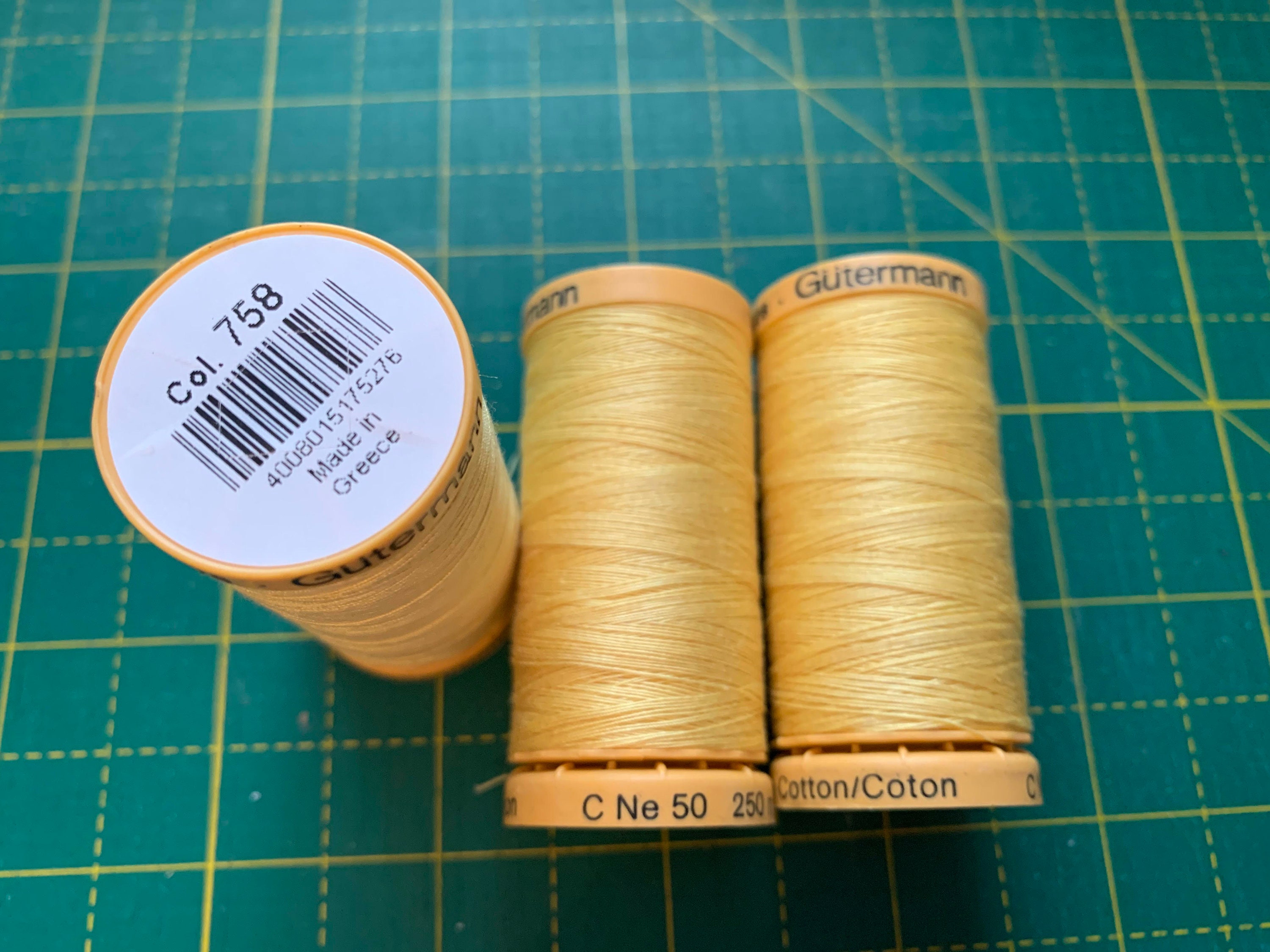Gutermann 100 Cotton Quilting Thread 250m Etsy UK