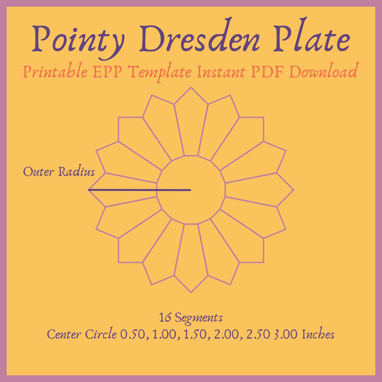 printable-dresden-plate-16-points-5-0-radius-epp-template-instant-pdf