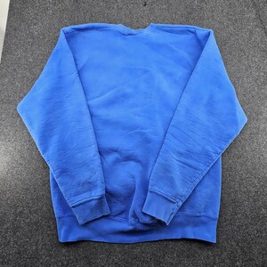 Vintage FILA Italia colorblock sweater heren trui blauw XL Made in Italy afbeelding 10