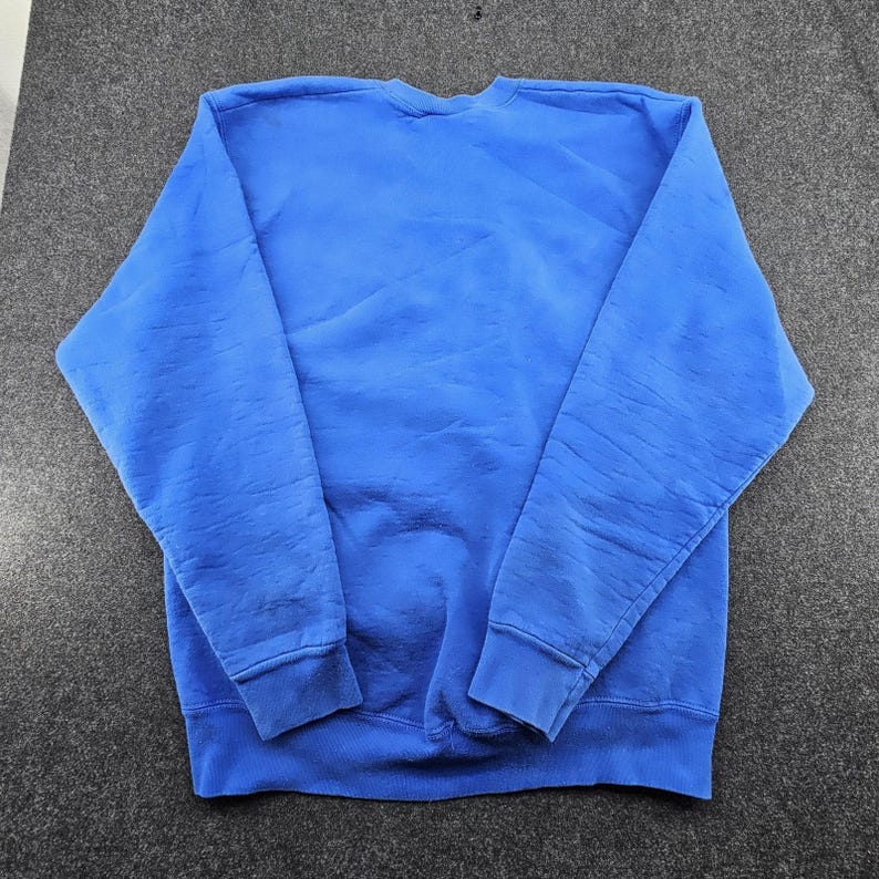 Vintage FILA Italia colorblock sweater heren trui blauw XL Made in Italy afbeelding 10