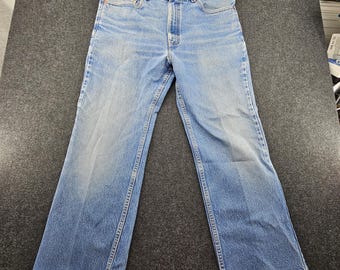 ヴィンテージ 90年代 リーバイス 517 ブーツカット ライトウォッシュ ダメージジーンズ 実寸サイズ W36xL29 USA