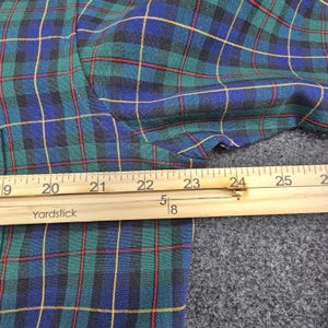 VTG Pendleton Shirt Mens Large Plaid Sir Pendleton Virgin Wool Western USA Made image 6