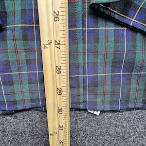 VTG Pendleton Shirt Mens Large Plaid Sir Pendleton Virgin Wool Western USA Made image 5