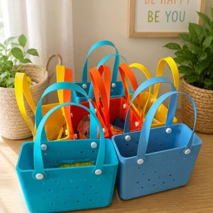 Mini sac fourre-tout imprimé en 3D | Fond dur | couleurs personnalisables