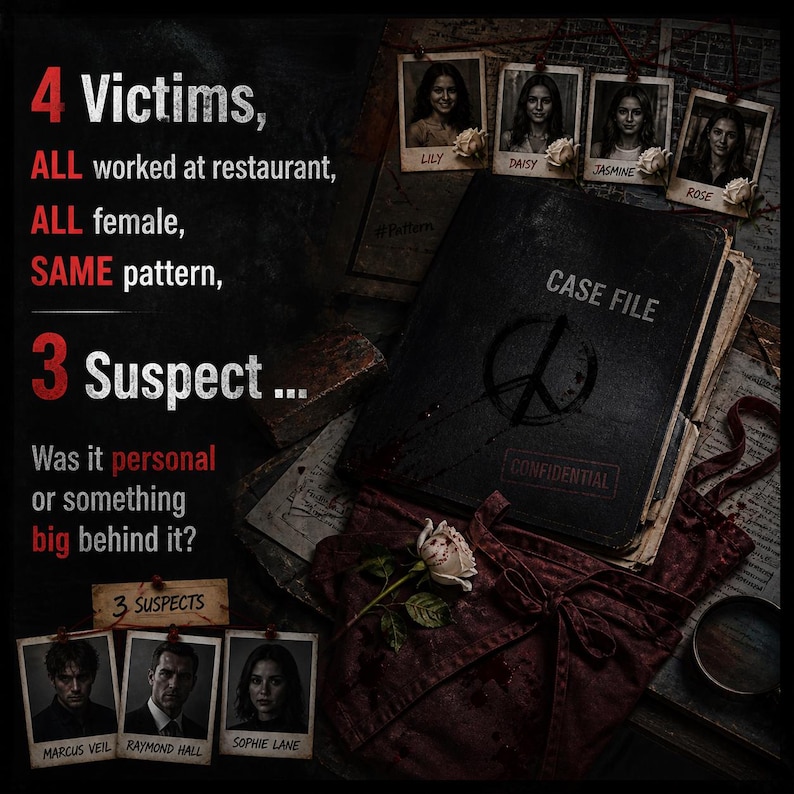 Suspect File Game Unsolved Case File Game | Printable Murder Mystery | Solve the ...