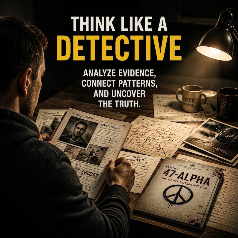 Unsolved Case File Game | Printable Murder Mystery | Solve the ...