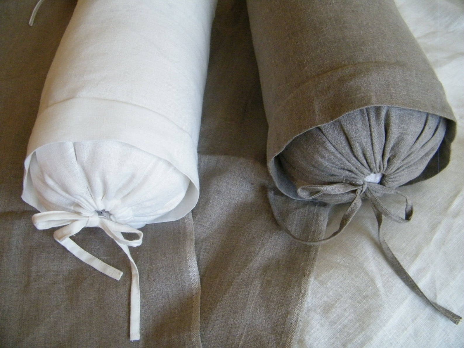 Bolster Neckroll PILLOW CASE COVER. for Round Bolster Etsy UK