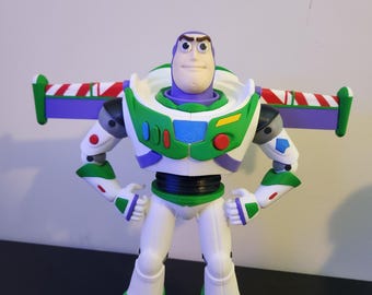 Toy Story Buzz Lightyear 3D PRINTED FAN ART 13" Tall With A 13" Wingspan