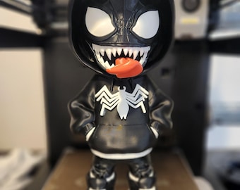 Urban Venom Action Figure: 11-3/4 Inch 3D Printed Collectible (Plastic)