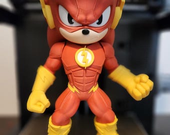 DC Comics Sonic The Hedgehog Sonic As The Flash 11 Inch Action Figure Brand New