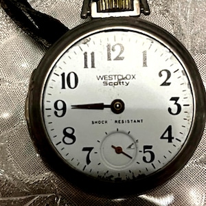 Westclox scotty pocket watch - Etsy 日本