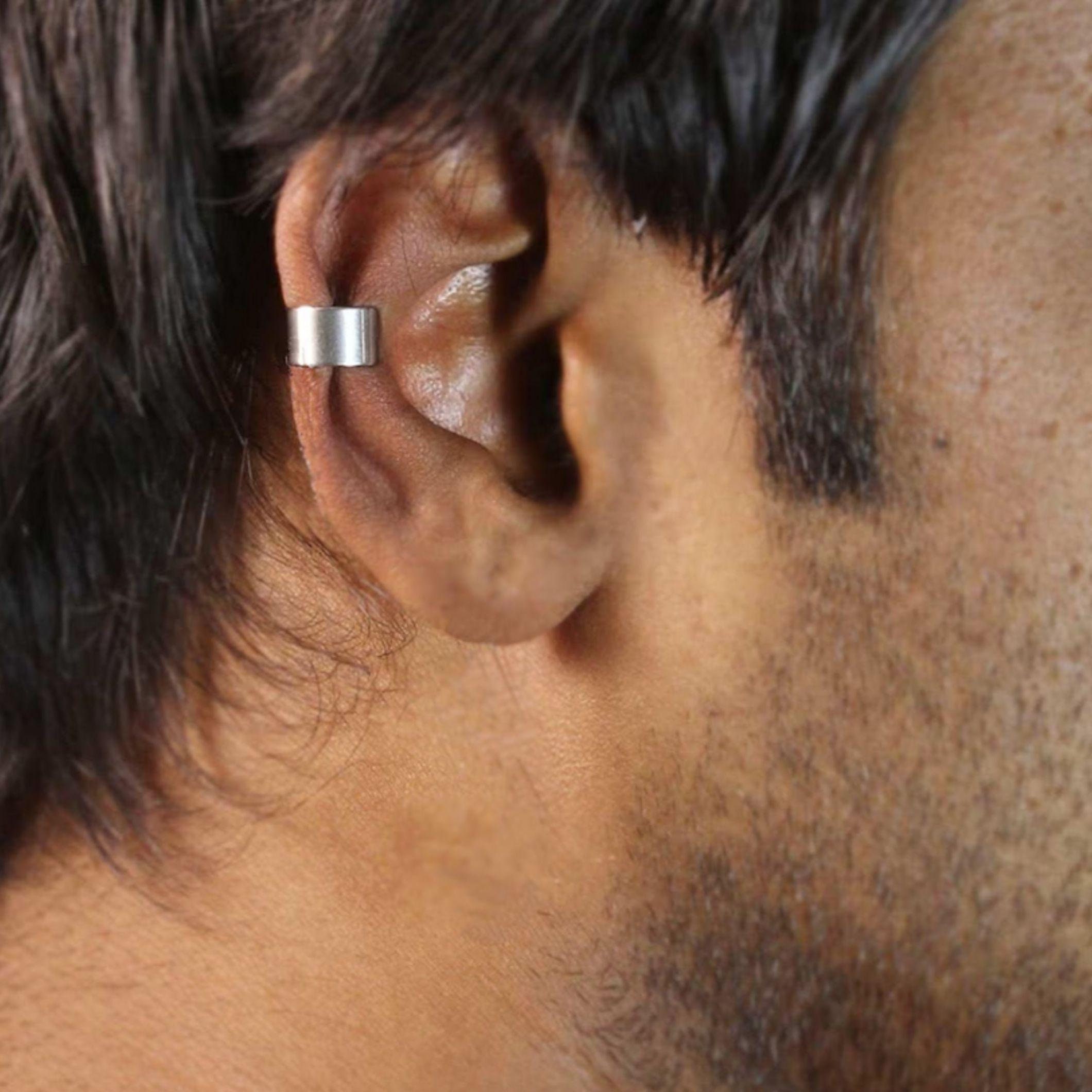 Mens Ear Cuff Earring for Men Upper Ear Earring Personalized