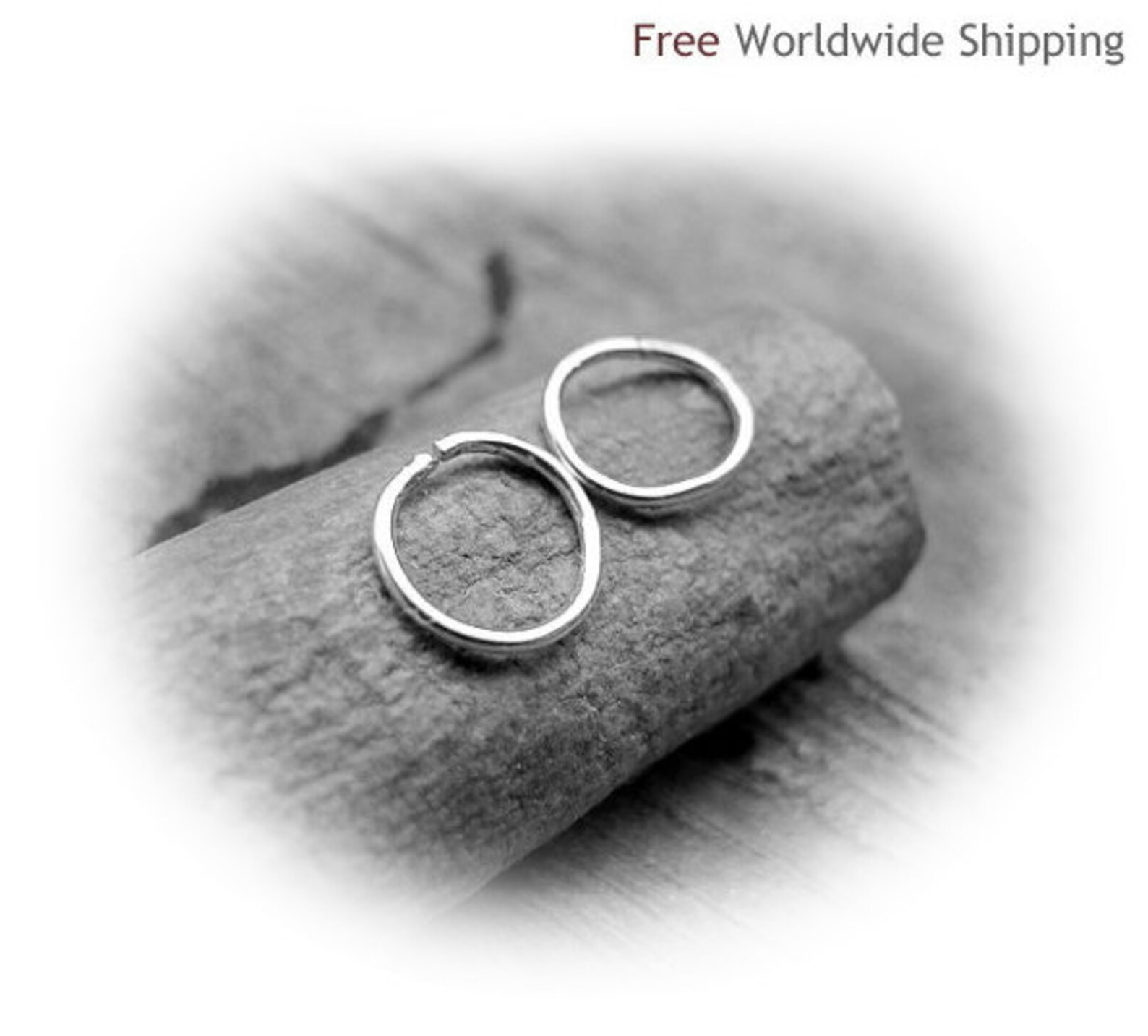Elegant Extra Small Sterling Silver Hoop Earrings Cartilage Etsy