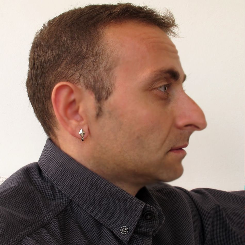 Punk Style Schraubenschlüssel Ohrringe - Edelstahl Ohrstecker Für Männer & Jungen