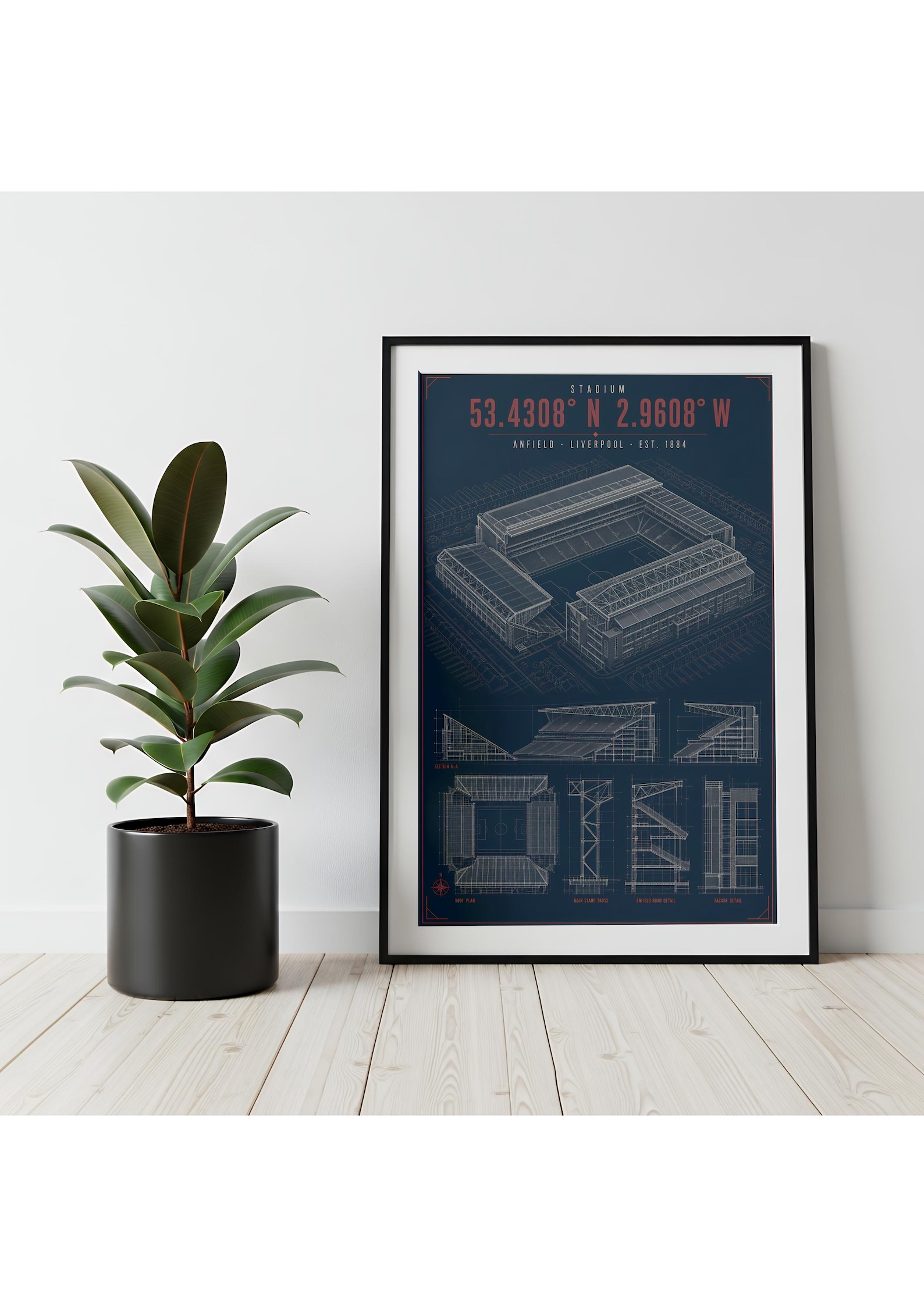 Anfield, Elevation