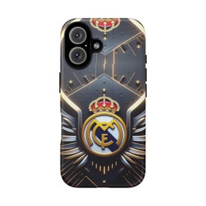 Custodia per telefono con stemma del Real Madrid / Custodia per iPhone con logo della squadra di calcio immagine 8