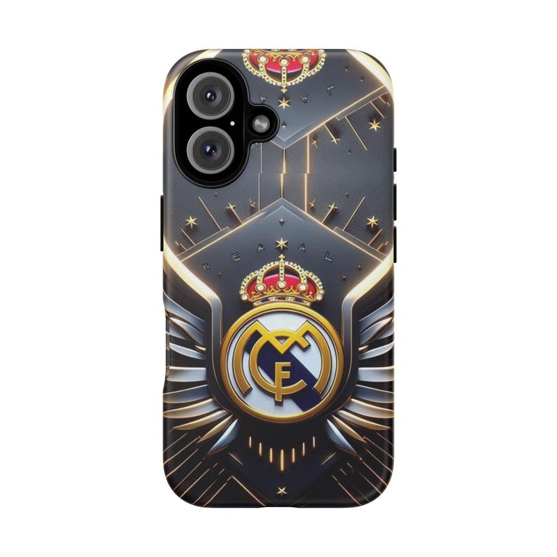 Custodia per telefono con stemma del Real Madrid / Custodia per iPhone con logo della squadra di calcio immagine 8