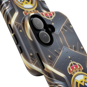 Custodia per telefono con stemma del Real Madrid / Custodia per iPhone con logo della squadra di calcio immagine 6
