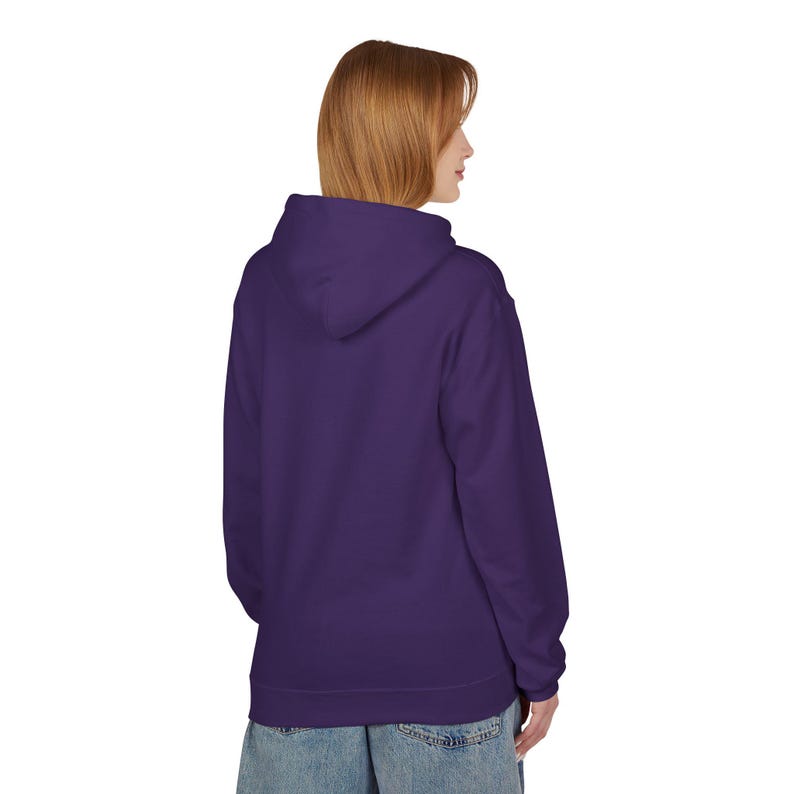Baby Yoda Hexe Kürbis Hoodie | Halloween Grogu Illustration Hoodie Bild 5