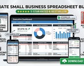 Small Business Google Sheets Bundle | Bookkeeping Tracker, Pricing Calculator & Inventory Manager | Instant Digital Download