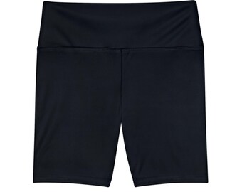 Pantaloncini da ciclista neri a vita alta UF