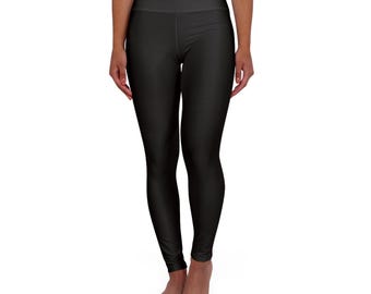 UF High-Waisted Sleek Schwarz AOP Activewear Leggings