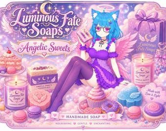 Luminous Fate Soaps: 'Angelic Sweets'