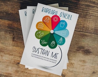 Susténtame, de Barbara O’Neill / Libro sobre sanación natural y bienestar holístico