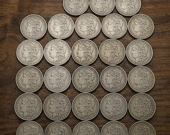 28-Piece Morgan Dollar Collection 1878–1921 – US Liberty Coin Set