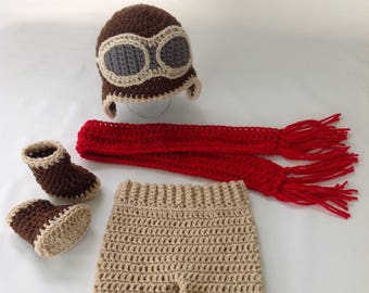 aviator baby costume