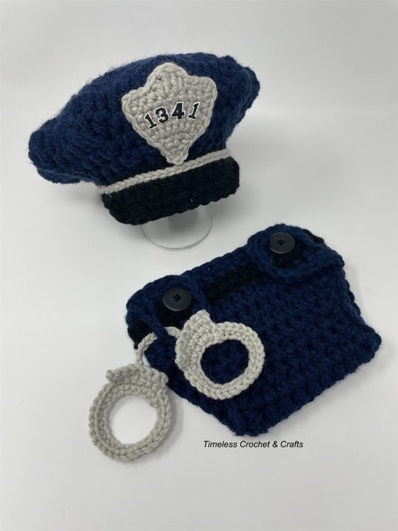 Baby Police Outfit Newborn Police Set Baby Boy Police Etsy