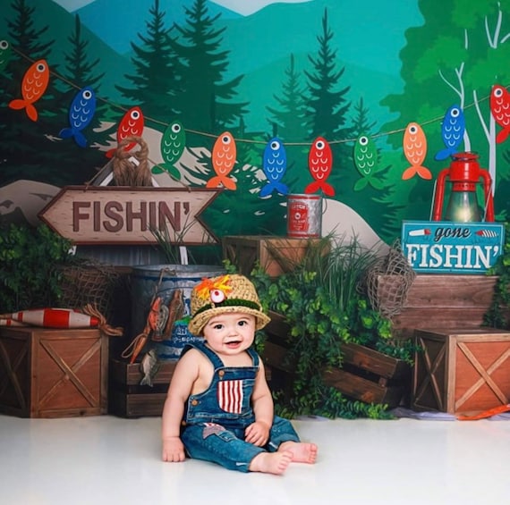 This Little Fisherman Is 5 Fishing 5 Years Old Birthday Gift Long