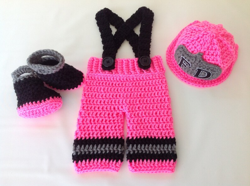 baby girl firefighter outfit