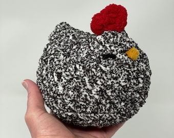 Crochet Plush Chicken - Chicken Plushie - Amigurumi Chicken - Farmhouse Chicken - Crochet Chicken -Handmade Chicken