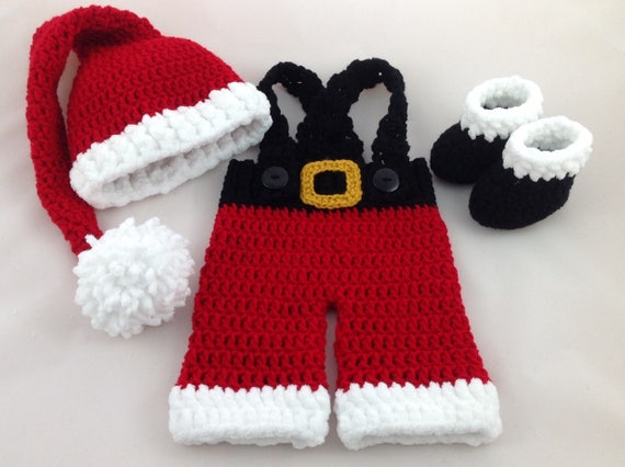baby santa outfit