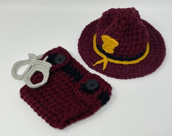 Baby State Trooper Outfit Police Officer Baby Deputy Sheriff Baby Police Outfit Park Ranger Baby Police